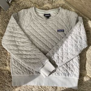 Patagonia organic cotton quilt crew